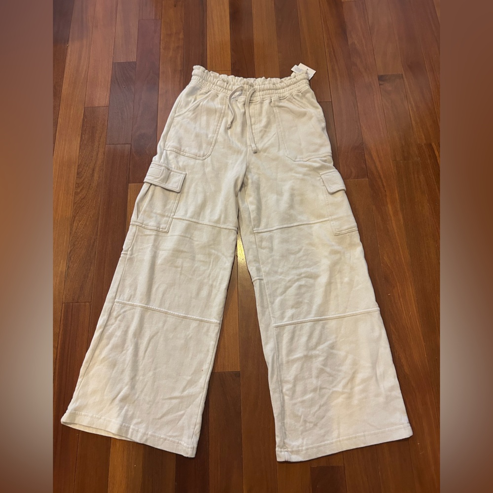 Arizona Jean Company Off-White Drawstring Lounge Pants NWT
